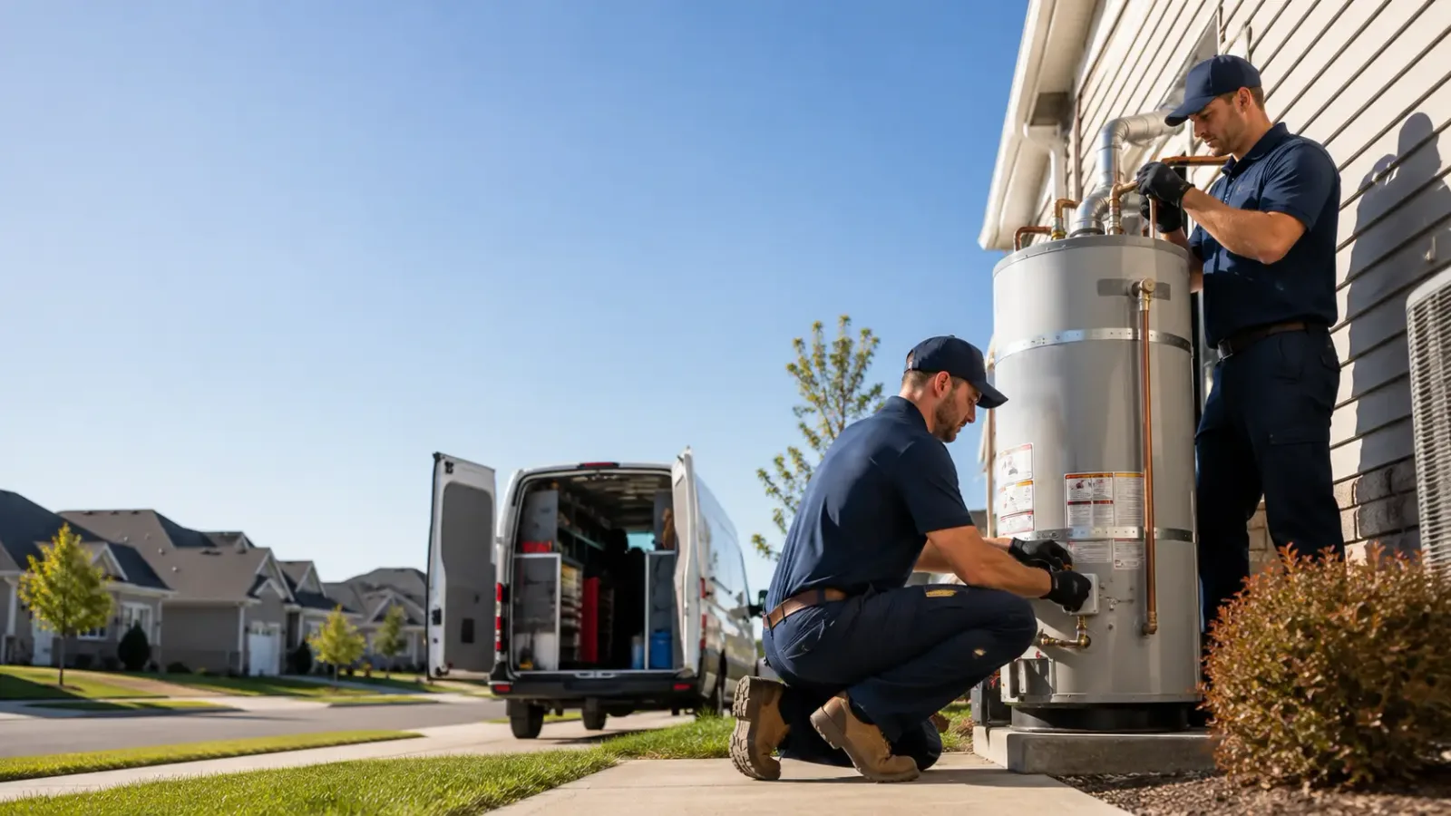 Water Heater Installation in Harshaw, WI